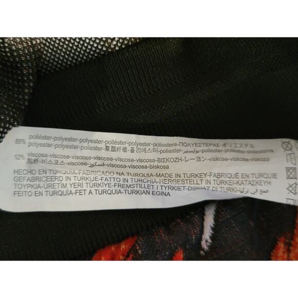 ZARA Men's Tiger in Flames Sweatshirt Size Large Slim Fit‎ RARE Find - Picture 13 of 13